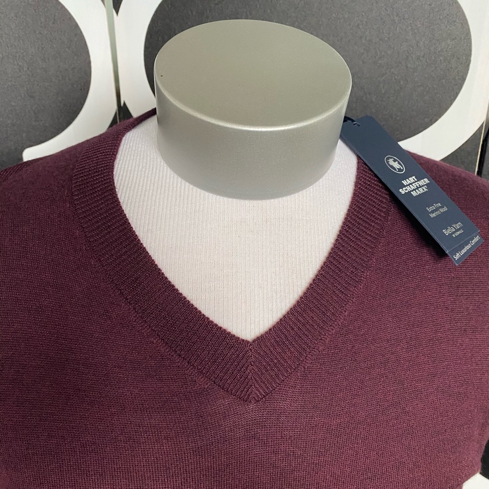 Hart Schaffner Marx wool sweater vest